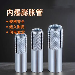 镀锌内膨胀管螺丝M6M8M10M12M14M16M20内置式壁虎拉爆平爆