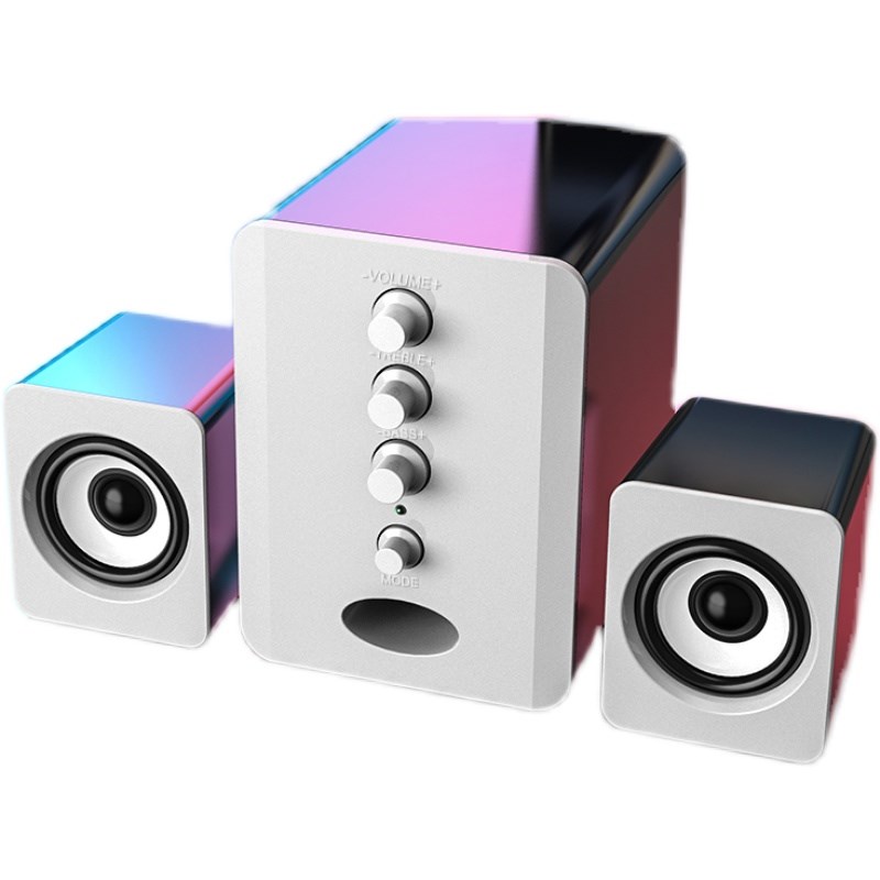 赛达台式机电脑音响家用桌面低音炮2.1usb小型有线笔记本迷你音箱