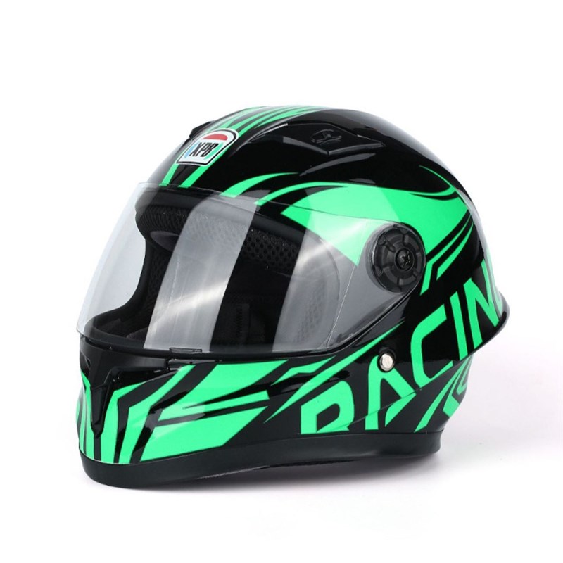 2025新款炫酷儿童全盔安全帽四季款头盔机车越野全盔儿童卡丁车盔