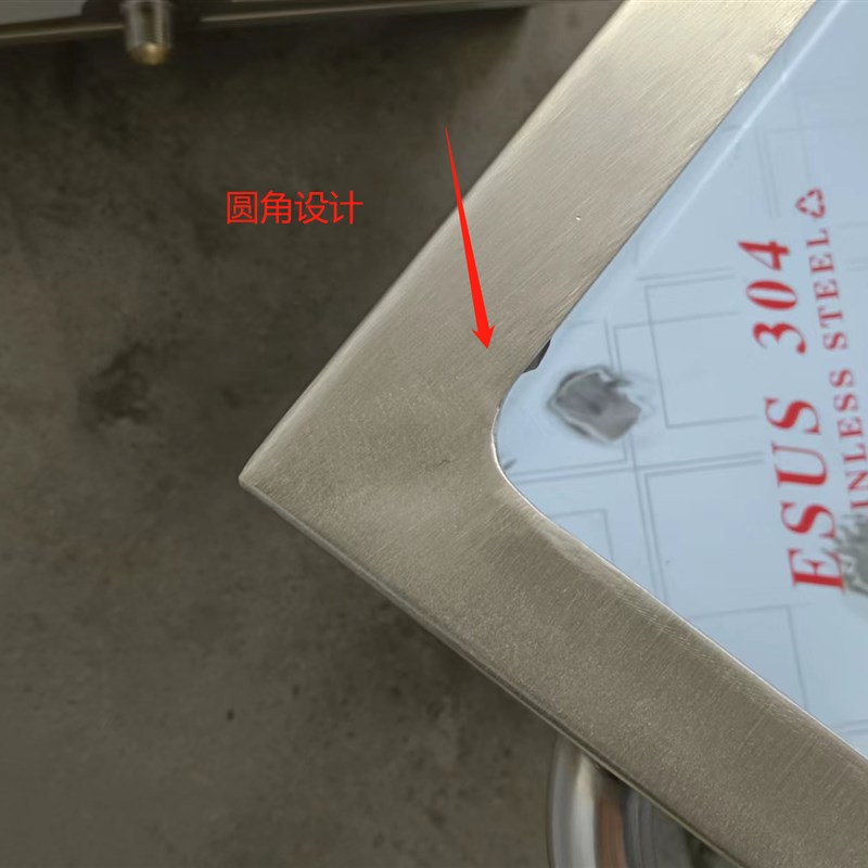 304不锈钢移动式水箱解冻池储物箱清洁桶拖布池工业储水桶手推车