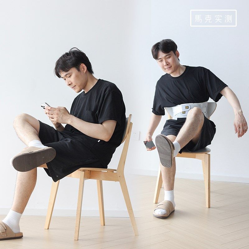 马克实测 护腰带腰间盘加宽透气保暖夏季钢板支撑运动腰带 AL-2