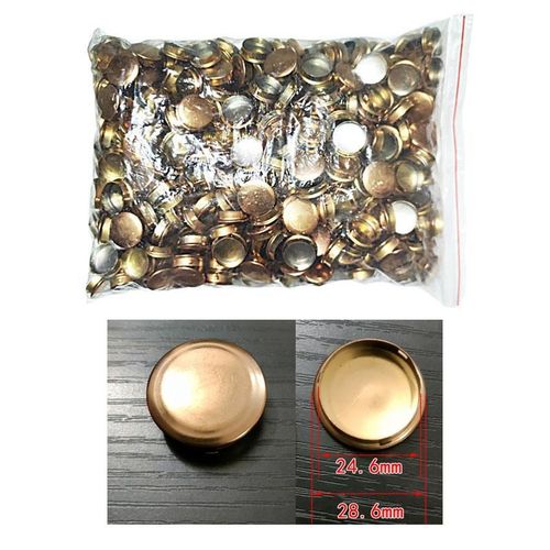 500个不锈钢防盗门膨胀螺丝孔盖不锈钢门边封口盖安装孔盖快封口