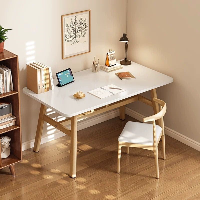餐桌家用2025新款学习桌小户型出租房用吃饭桌子餐饮长方形椅组合