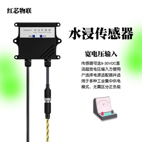 RS485水浸传感器漏水感应探测器高精度溢水检测变送器工业级防水