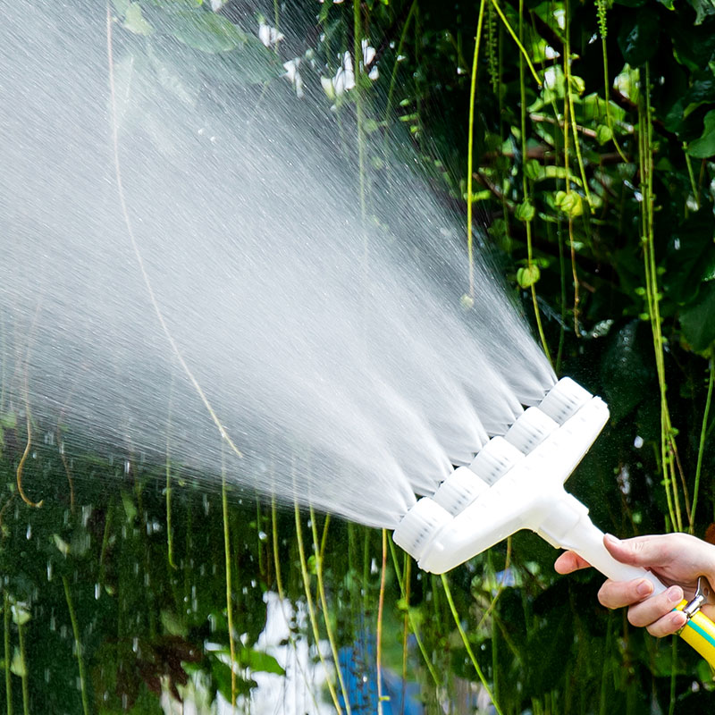 大棚浇地浇水喷头农用灌溉浇菜神器水泵塑料雾化园艺育苗大流量