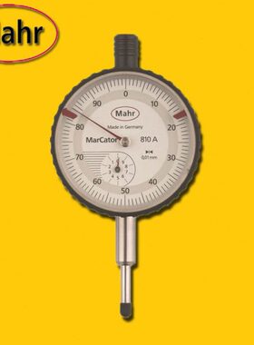 德国马尔精密机械指示指示表 百分表10mm 810A标准型 4311050