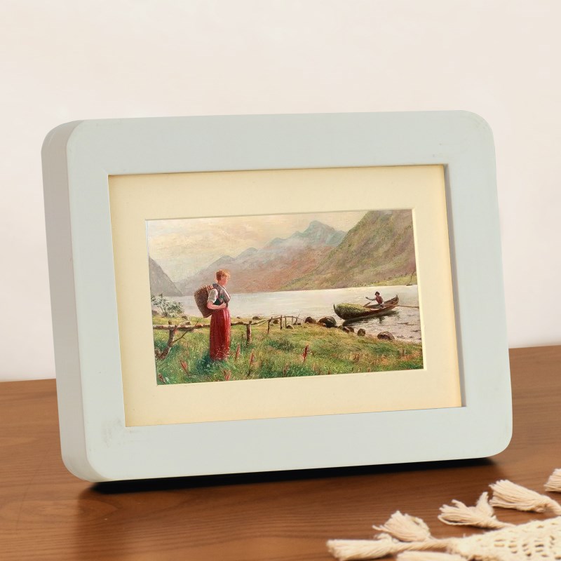 实木高级感相框摆台m定制洗照片做成空框六6寸7寸8加打印相册摆件