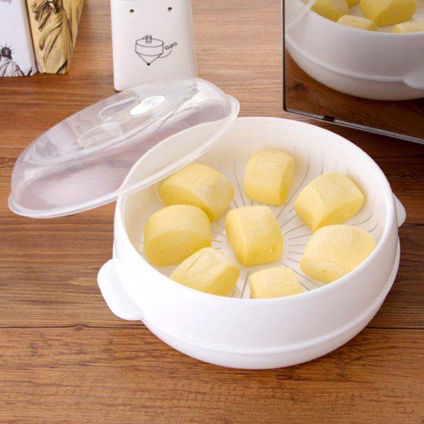 微波炉专用加热盒热菜专用盒蒸盒子加热用品工具馒头包子器皿蒸笼