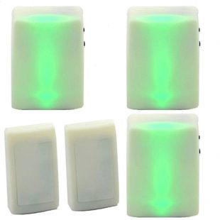 七彩强闪光无线家用老人聋哑人门铃远距离智能电子玲大声音乐闪灯