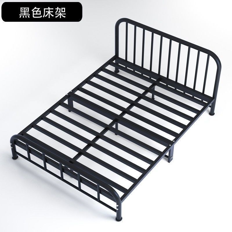 铁艺床加厚e加粗静音床双人1.8x2米欧式现代简约1米单人铁床铁架