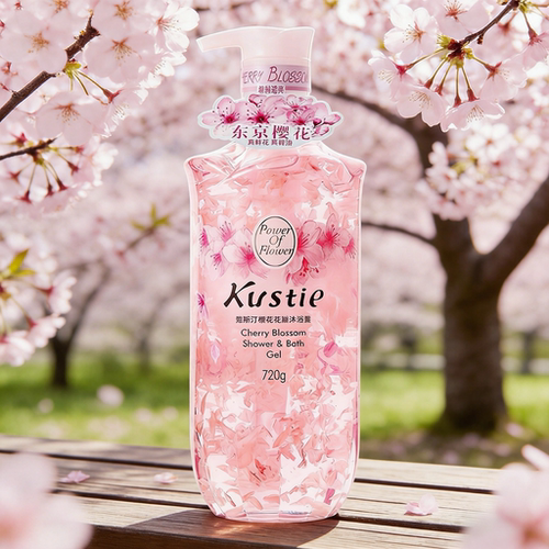 蔻斯汀沐浴露樱花花瓣持久留香玫瑰滋润沐浴乳女正品