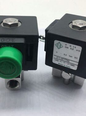 意大利ODE微型不锈钢电磁阀21L2K1T55 两通常闭220V  24V