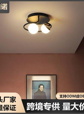 爆款北欧艺术创意大气吊灯饭厅吧台客厅灯个性餐厅led楼梯灯