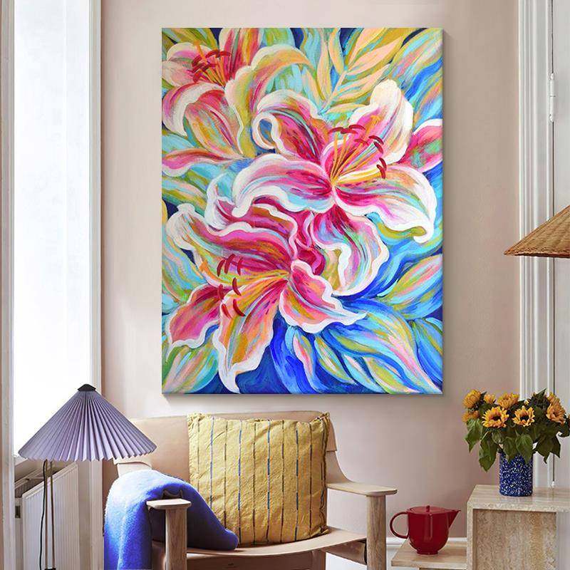 玄关鸢尾花卉纯手绘壁画客厅肌理装饰画大芬油画村抽象挂画油画,纺织面料/辅料/配套,纺织机械配件,淘宝优惠券,粉丝福利购,淘宝优惠卷