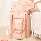 可折叠泡脚桶便携式 泡脚袋过小腿家用熏蒸洗脚桶旅行加高水桶水盆