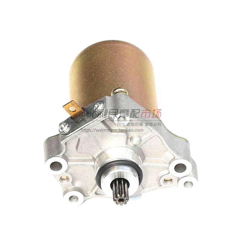 适用比亚乔淑女BYQ100T-E 100T-6 FLY100 T-3起动马达 启动电机