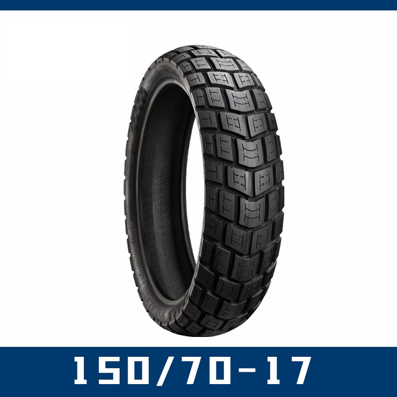适用无极DS525X摩托车半热熔轮胎前后胎17/19寸110/80-R19 150/70