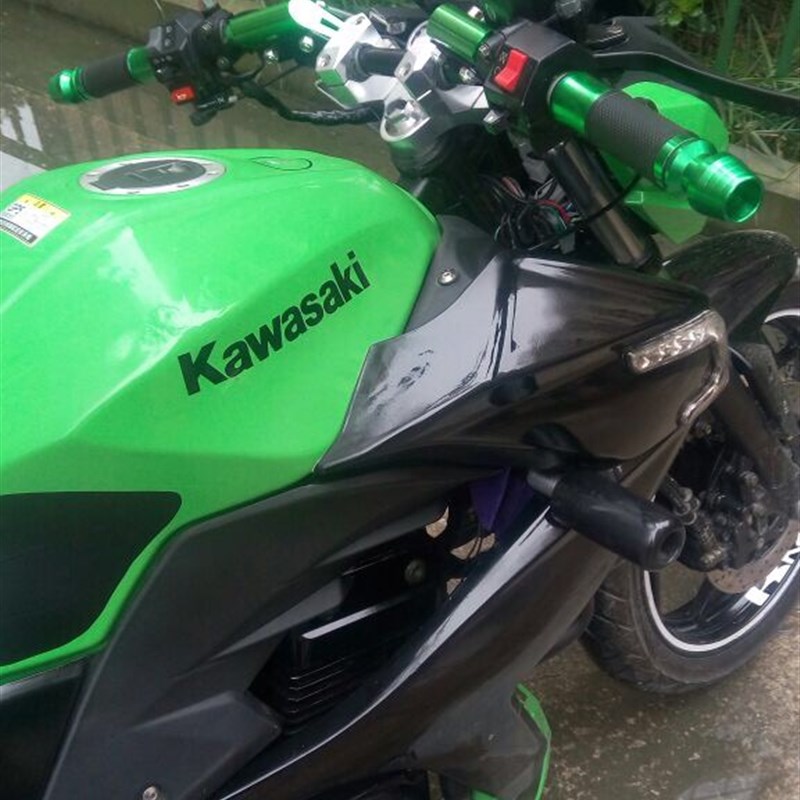 加粗CG125复古改装分离把手铃木摩托车街跑车刀仔一体通用龙头把