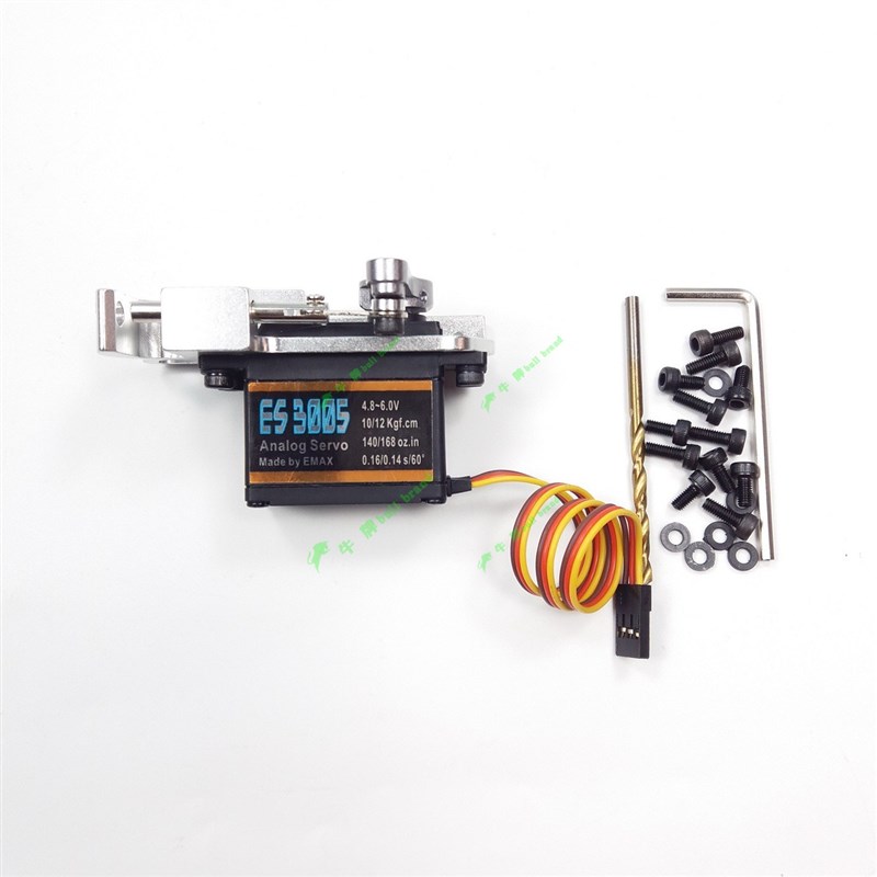 舵机抛放器投放器抛线器脱线勾升级版包安装好航模无人机多轴架线