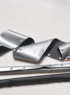 环保HPC-57黑灰扣式结束带ROHS双色结束带WBS正反可用 50米