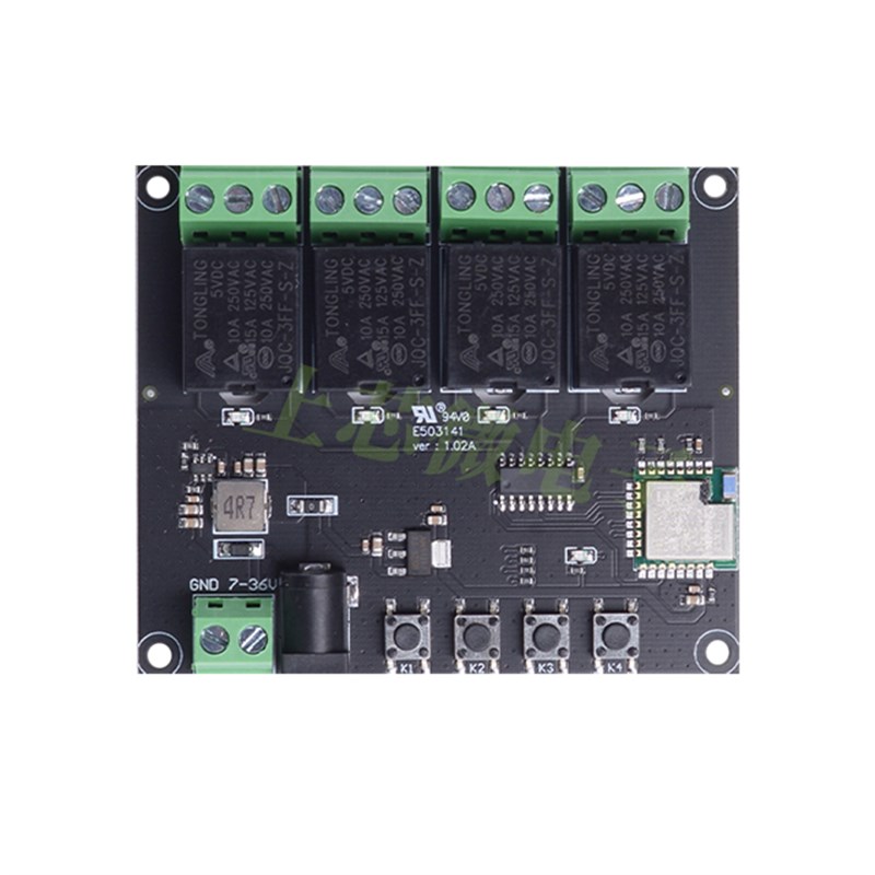 易微联APP远程控制模块wifi开关手机控制远距离智能家居4路继电器