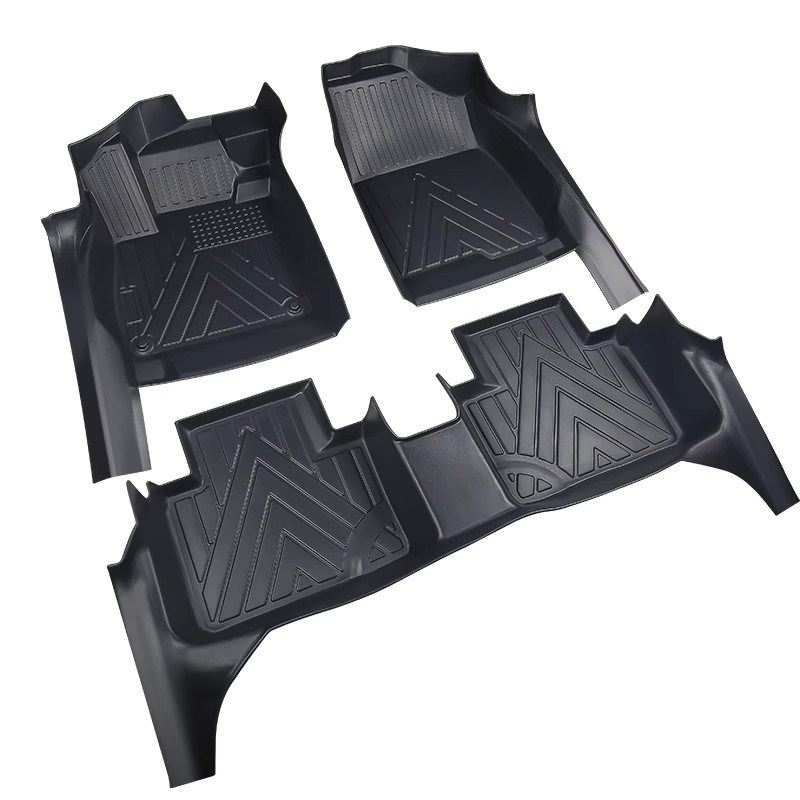 适用于大众迈腾途观速腾宝来朗逸探岳探歌凌度帕萨特6D包门槛脚垫