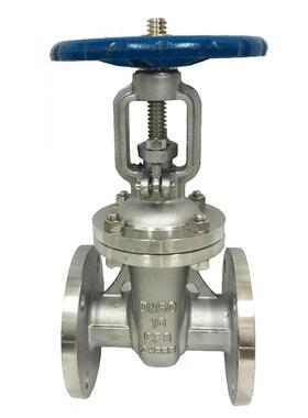 不锈钢闸阀10公斤压力更换铸铁闸阀长度相等法兰连接DN10080150