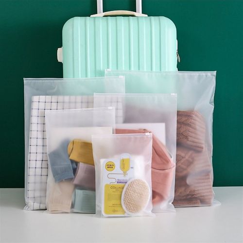 包邮10个装半透明收纳袋子整理袋衣物旅行旅游鞋子衣服行李箱整理