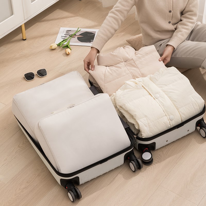 旅行收纳袋行李箱衣服整理袋旅游出差压缩羽绒服收纳包衣物收纳袋