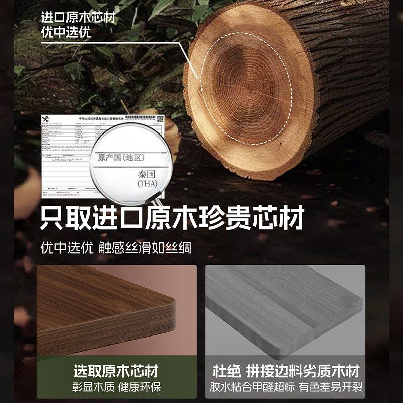 实木显示器增高架桌面电脑萤幕底座置物架办公桌收纳层架笔电支架