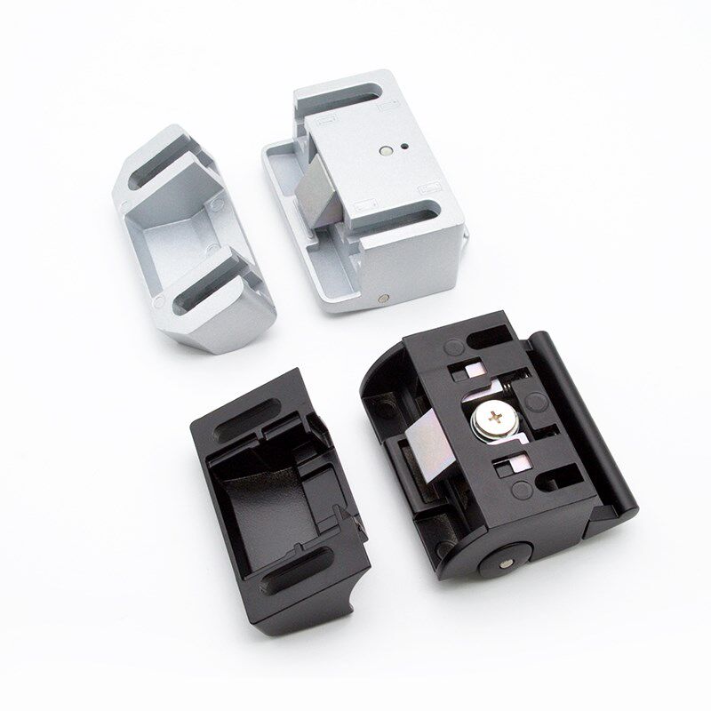 型材铝合金门锁机柜锁具机械设备安全锁MS901-1-2工业防护围栏锁