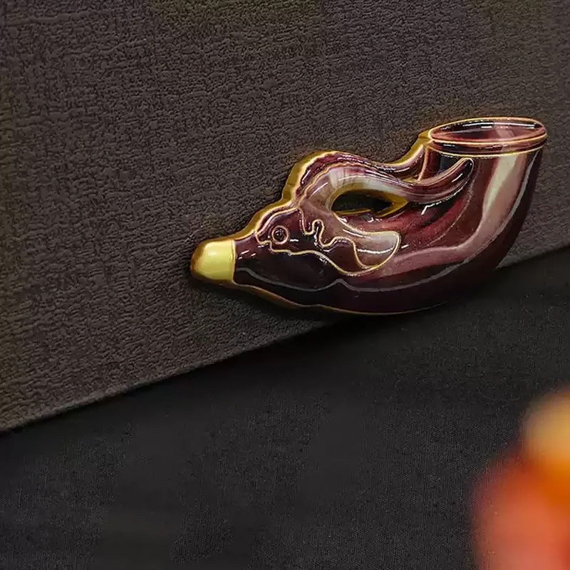 西安文创纪念品陕西博物何家村窖藏镶金兽首玛瑙杯冰箱贴伴手礼