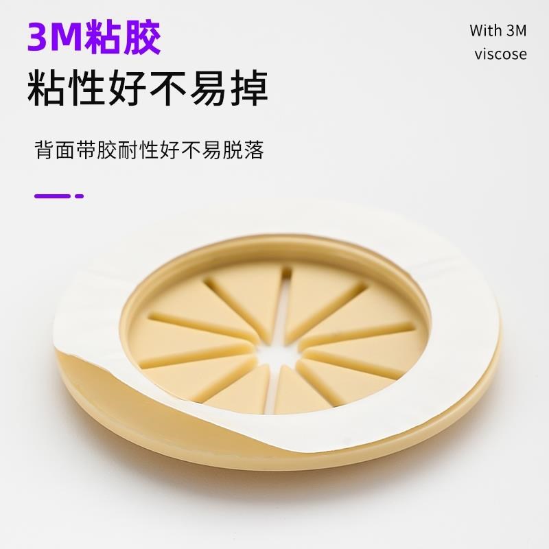 粘贴线孔盖穿线盖电脑办公桌电视柜走线盒书桌洞封口插座装饰盖板