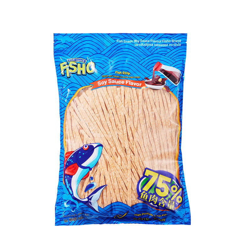山姆FISHO泰国进口酱油风味鱼丝富含蛋白质零食正品会员超市代购