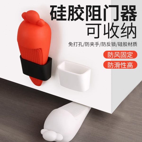 房门挡门阻器门塞防撞防风阻门缝卡紧顶门楔子固定器门吸掩堵门抵