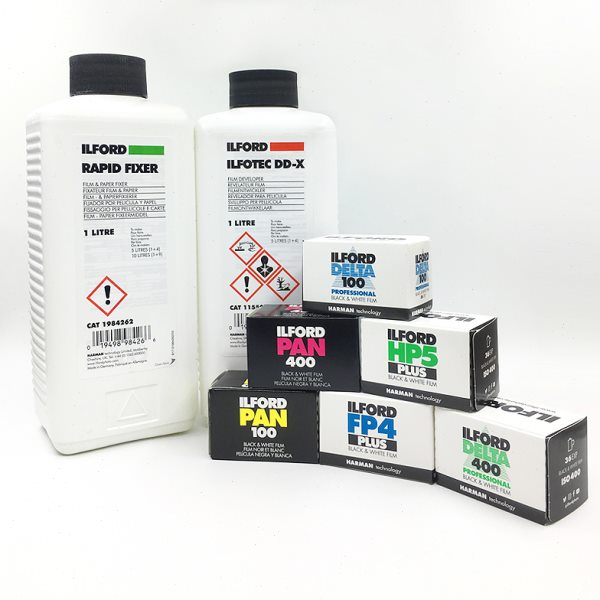 依尔135黑白胶卷pa100伊尔pa400/100/FP4/5 练习400