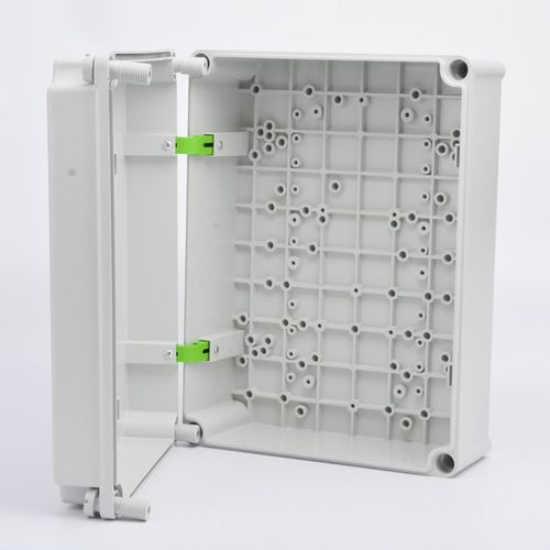 户外PC塑料电源接线盒室外监控防尘防腐防水箱密封仪表壳体按钮盒