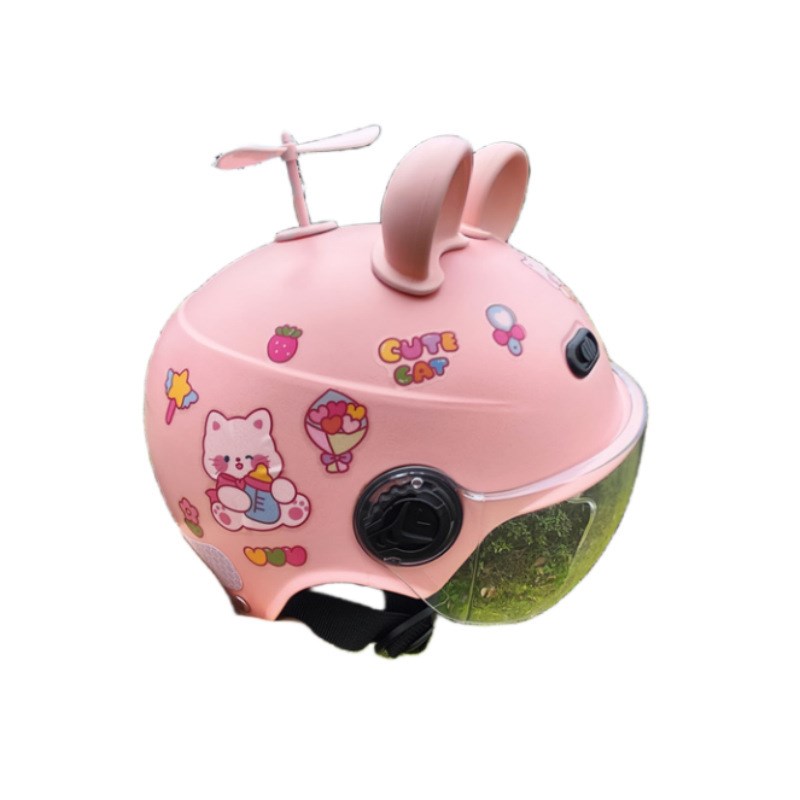 儿童头盔电动车安全帽冬宝宝夏季3C认证2岁幼儿6小号1到3岁男女孩