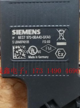 SIMENS DP数据总线插头 6ES7972-0BA42-0XA【询价产品】