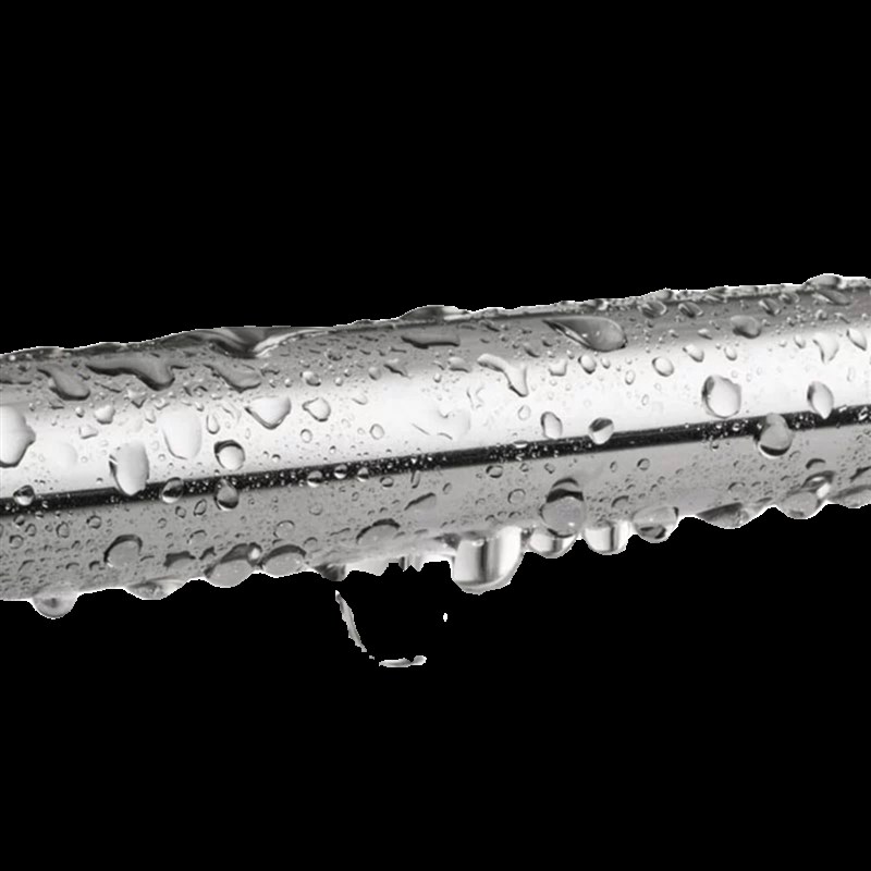 固定式晾衣杆阳台晾衣架家用凉晒吊杆顶装一根不锈钢单杆升降挂衣