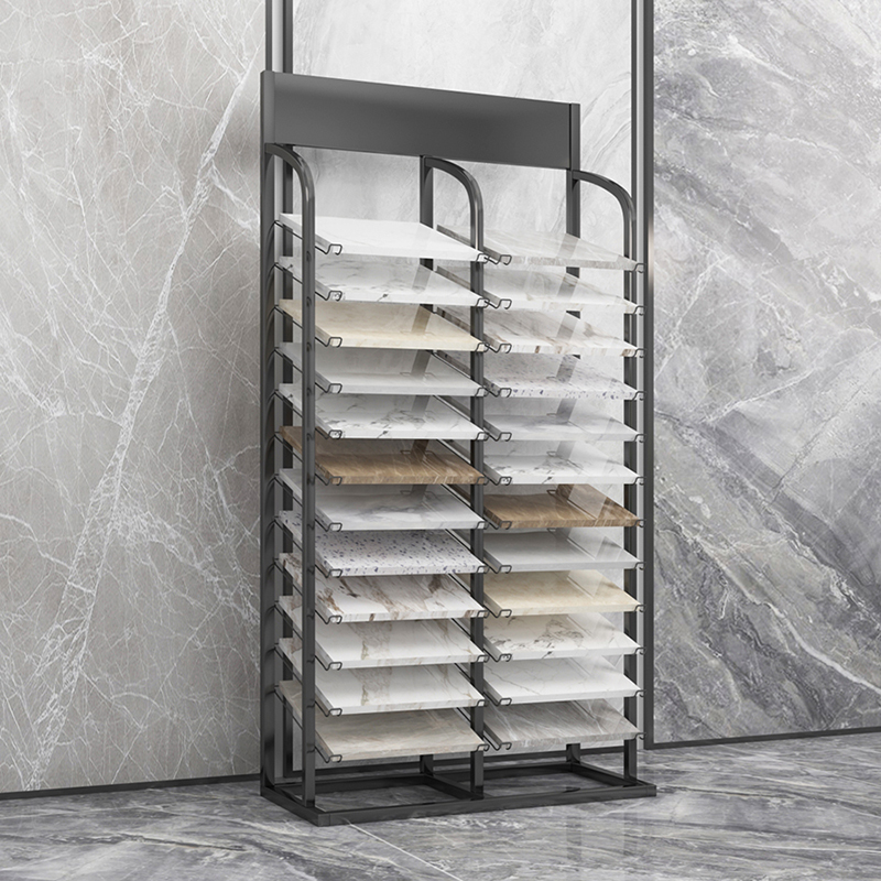 瓷砖展示架样品展架立式橱柜门板展示柜色卡板架子铝扣板300600