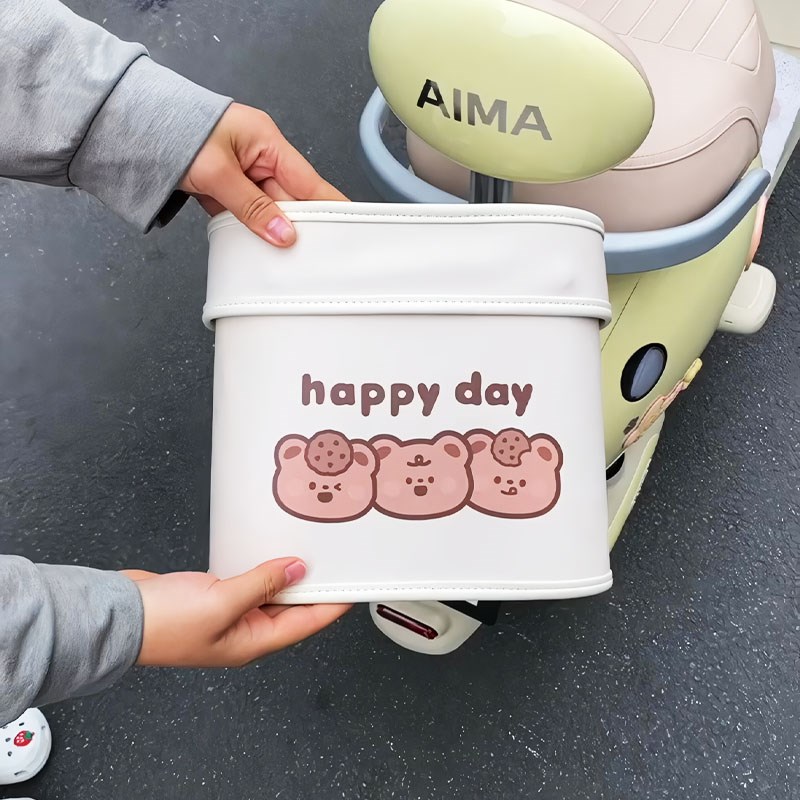 电动汽车挂袋,前后侧收纳袋,大容量摩托车后行李箱挂袋,防水