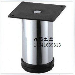304不锈钢吧台脚可调脚家具脚沙发脚茶几脚橱柜脚50X610mm