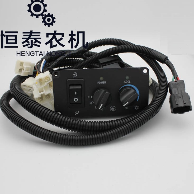 拖拉机空调控制面板原装福田雷沃欧豹收割机农用车装载机空调开关