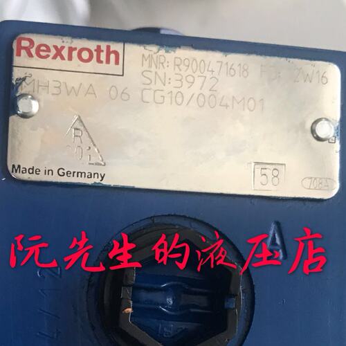 力士乐R900471618 MH3WA06CG10/004M01