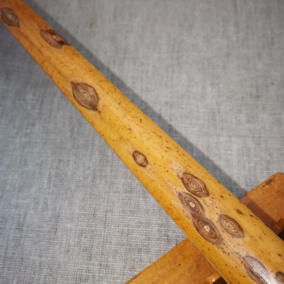 精品老梅鹿折扇古方9.5寸蜡底白指纹花苏工精工文玩礼品扇 陈敏制