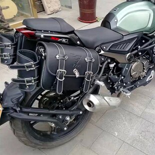 适用无极300AC边包LX300-6C/VOGE300后靠背保险杠护杠后货架尾架