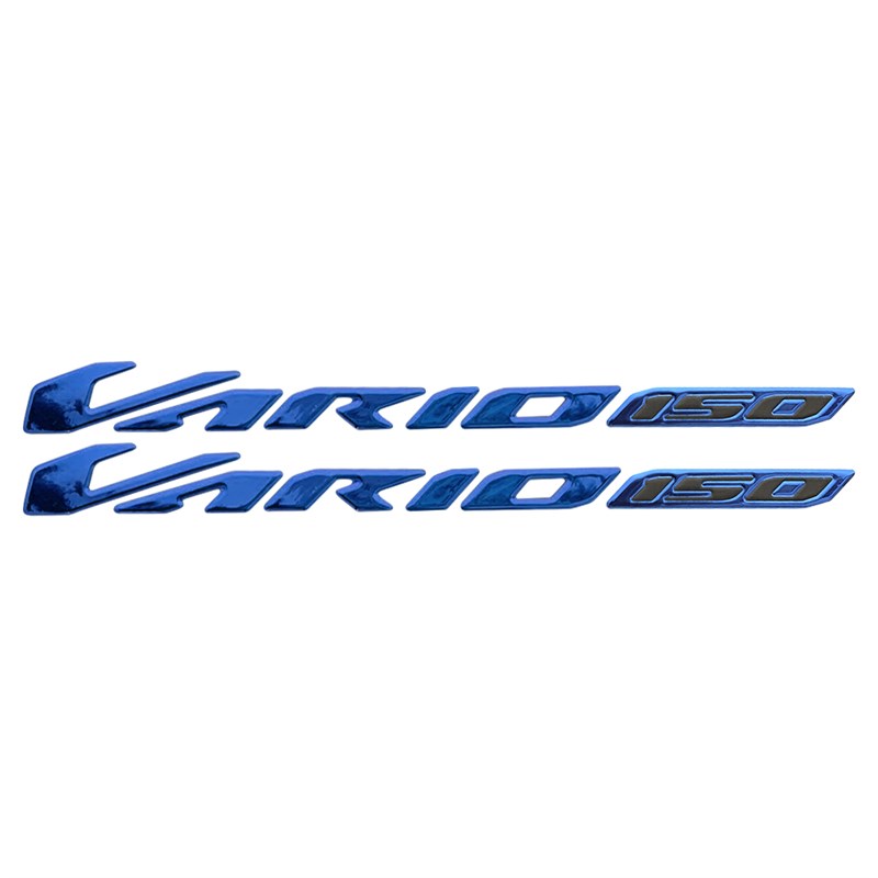适用本田Vario150 踏板车摩托车改装车立体软胶贴反光轮毂贴防水
