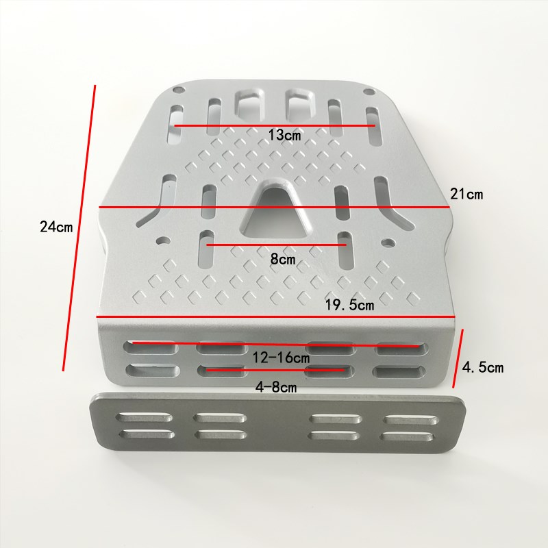 电动车后备箱支架台铃爱玛电瓶国标车后尾箱架子通用免拆靠背货架
