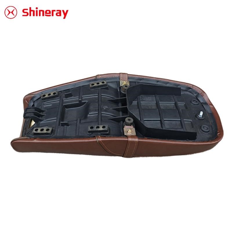 鑫源棍王650CC复古摩托车欧版座垫咖啡色欧版车座